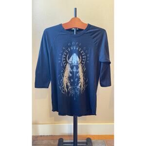 Black Hope Curse Baseball Tee